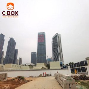 Cbox Edificio de Oficinas Prefabricado Moderno Personalizable, Fácil de Montar, Casa Contenedor Tipo Villa de 20 pies y 40 pies - Product Image 2