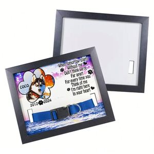 Memorial Pet Sublimation Mdf Insert <b>Photo</b> <b>Frame</b> 10*8 Inch Desktop Decor - Product Image 1