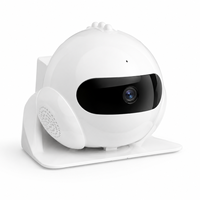 Robot de compagnie IA avec caméra HD, interaction vocale, jouet laser, évitement automatique d'obstacles et auto-recharge pour chats et chiens
