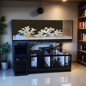 Groothandel op maat gemaakte open-top koraalrif zoutwateraquarium rechthoekige visbak voor woonkamer of kantoorpresentatie - Product Image 1