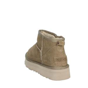 Bottines basses pour femmes K-10261 couleur taupe hauteur du talon 38 - Product Image 2