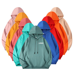 <span class=keywords><strong>Felpa</strong></span> con cappuccio Unisex all'ingrosso con Logo personalizzato da <span class=keywords><strong>uomo</strong></span> con Logo personalizzato in lana bianca stampata 260g - Product Image 2