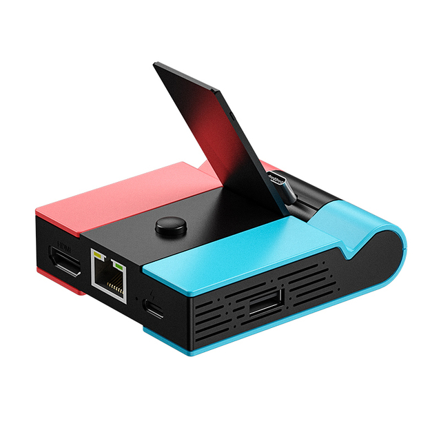 Switch Dock TV Docking Station With Gigabit Ethernet 4K HDMI-compatible Charging Stand Adapter USB HUB for Nintendo Switch Oled