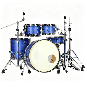 Kit de <span class=keywords><strong>batterie</strong></span> acoustique de jazz 5 pièces en gros avec <span class=keywords><strong>grosse</strong></span> <span class=keywords><strong>caisse</strong></span> pour performance scénique – Instrument de musique professionnel - Product Image 3