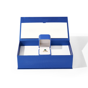 Caja de Regalo Premium FANXI, Caja para Anillos con Tapa de Cierre Magnético, Empaque de Joyería, Caja Rígida - Product Image 1