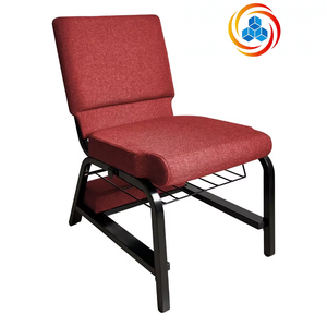 Chaise de conférence, de formation, de mariage ou d'église rembourrée, confortable et personnalisable avec dossier et étagères – Vente en gros à prix réduit - Product Image 1