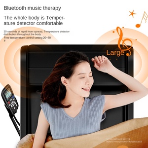 Meja Pijat Gulung Giok Terapi Termal Korea Pemanas Listrik Inframerah Batu <span class=keywords><strong>Chiropractic</strong></span> Medis Pijat Tempat Tidur - Product Image 3