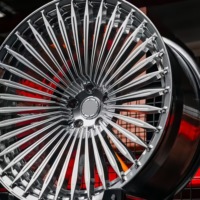 Jantes forgées Hunt polies 18 19 20 21 22 24 26 pouces, jantes multi-rayons 5x114.3 5x112 5x120 5x130 pour benz bmw audi