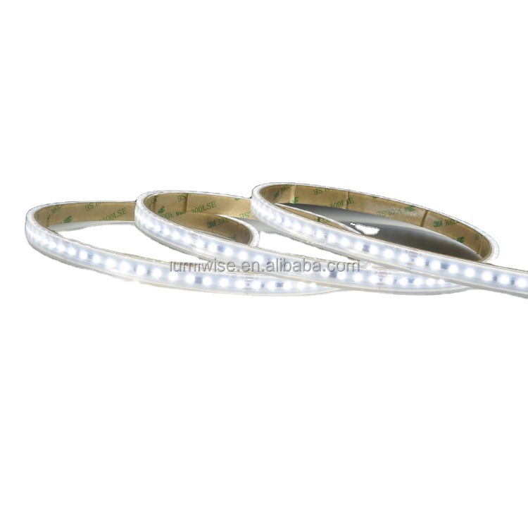IP65 Waterproof 5m DC Connector Smart LED Strip Light with App & Touch Control Aluminum Body CE Certified AC220V Direct Input