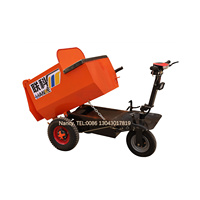 Carretilla Eléctrica Mini LK15, Carretilla de Carga Eléctrica, Capacidad de Carga de 600 kg, Construcción de Acero, Motor de 1000 W, Herramientas