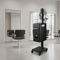 Machine à micro-brume verticale pour salon de coiffure, capot vapeur SPA, support pour appareil vapeur capillaire à ozone
