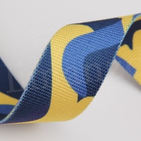 Nouvelle Arrivée Ruban Jacquard Écologique en Nylon/Polyester en Rouleaux, Ruban Liman, Largeur 10mm-100mm, Épaisseur 0.9-2.2mm, OEM Disponible