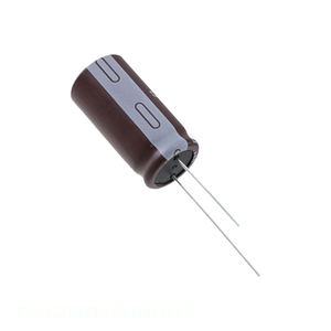 ตัวแทนจำหน่ายอย่างเป็นทางการ EPAG201ELL561MM45S ตัวเก็บประจุแบบ Through Hole CAP ALUM 560UF 20% 200V RADIAL 560 uF - Product Image 1