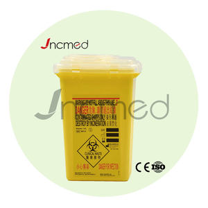 बायोखतरे सुई और सिरिंज निपटान बिन 1 एल शार्क कंटेनर - Product Image 5