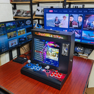 Máquina de Juegos Arcade Clásica <span class=keywords><strong>Pandora</strong></span> DX Plus 20800 en 1 de 17 Pulgadas para 2 Jugadores con Aceptador de Monedas para Uso Comercial y Doméstico - Product Image 2