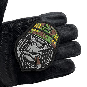 Parche de PVC con Gorila en Relieve 3D, Estilo Punk, Resistente al Agua y Ecológico, Born to Kill - Product Image 3