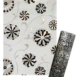 ديكور المنزل الليزر المعاد تدويرها مطبوعة لينة الزجاج قماش PVC - Product Image 6
