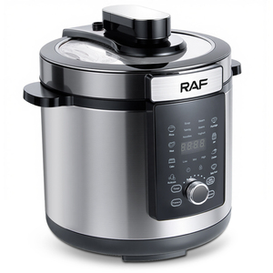 Marmite intérieure commerciale en aluminium de 6 <span class=keywords><strong>litres</strong></span> <span class=keywords><strong>mijoteuse</strong></span> cuiseur à riz autocuiseur électrique avec panier à vapeur - Product Image 2