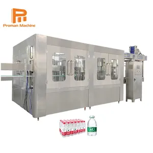 Automatic bottled drinking water making equipment / pure water bottling machine / mineral water filling plant price