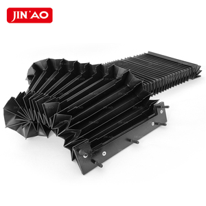 Cache-bellows <span class=keywords><strong>accordéon</strong></span> sur mesure de haute qualité pour machines, protection durable pour axes CNC - Product Image 1
