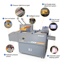 Machine à plastifier automatique à rouleaux avec transfert d'aluminium