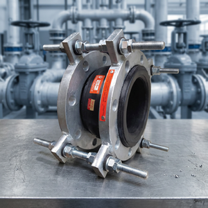 ข้อต่อยางแบบยืดหยุ่น Easyflex Floating Flange ขนาด 12 x 8 นิ้ว NEO PN20 ระบบเชื่อมต่อท่ออุตสาหกรรมแบบยืดหยุ่น - Product Image 2