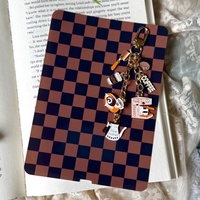 Aksesoris Kindle Custom Bookish, Gantungan Kunci E-reader 2 in 1, Casing & Sarung Kindle dengan Rantai Gantungan untuk Hadiah Pecinta Buku, Rantai Kindle
