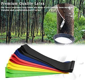 Fitness Resistance <b>Bands</b> Set Custom logo 5 Latex Rubber Elastic Mini Loop Yoga Gym Workout Hip <b>Bands</b> Exercise <b>Physio</b> - Product Image 2