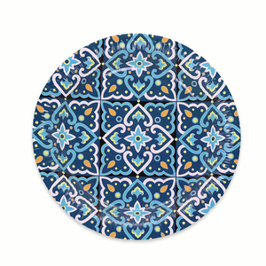 <span class=keywords><strong>Assiette</strong></span> en papier imprimée <span class=keywords><strong>jetable</strong></span> de 7/9 pouces avec impression écologique en gros <span class=keywords><strong>Assiette</strong></span> en papier compostable pour la décoration de fête - Product Image 2