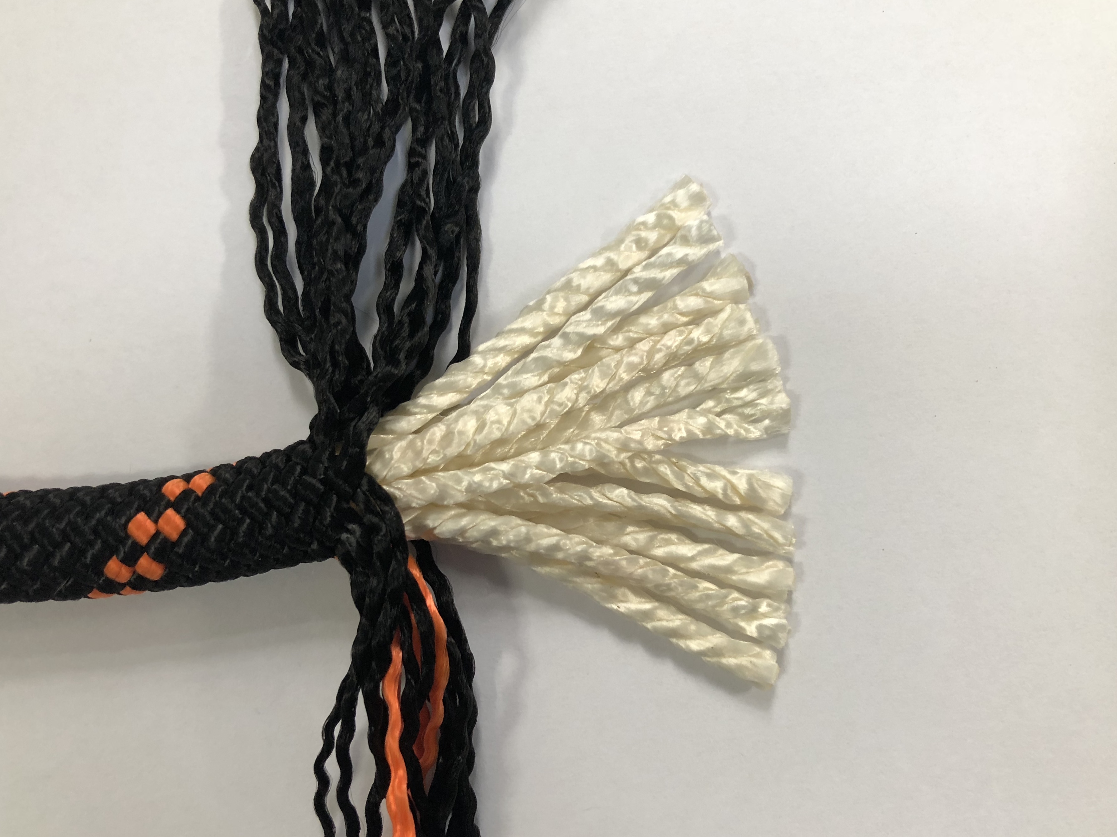 静态编织尼龙绳聚酰胺 pa kernmantle rope