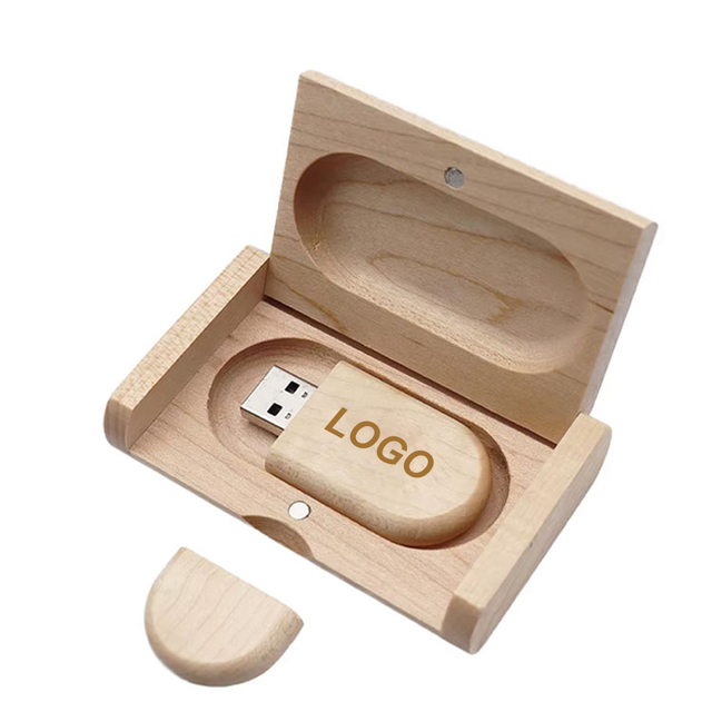 Wholesale 8GB 128GB Custom Logo Wooden USB Flash Drives 32GB 64GB Pendrives Pens Metal Memory Customizable Cheap Bulk Packaging