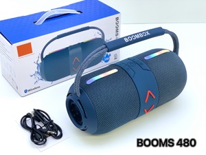 Boomboxes USB Âm Thanh Di Động Âm Thanh Hot Bán Ngoài Trời Mẫu Miễn Phí Độc Đáo Boombox <span class=keywords><strong>MP3</strong></span> Máy Nghe Nhạc Bocinas Màu Xanh Răng Loa Di Động - Product Image 4