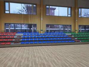Hot vendendo durável plástico estádio assentos arquibancadas espectadores assentos para espaços desportivos e eventos ao ar livre - Product Image 4