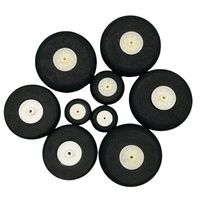 Pneus universels pour modèles d'avions de simulation, roues en éponge EVA, adaptées à divers modèles d'avions RC, faciles à installer et à remplacer