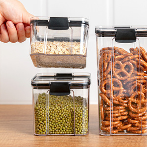 OEM & ODM ermetico impilabile in plastica Organizer contenitore di stoccaggio Set BPA Free contenitore cibo cibo contenitore contenitore contenitore contenitore di cibo - Product Image 3