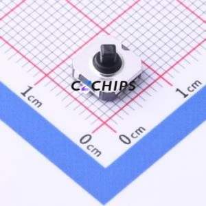 7*7*5-6P-L WX Multi-Function Switch SMD-6P,7x7mm Switch ( Type: 5-Direction Switch )( Rated Voltage (DC): 12V ) - Product Image 1