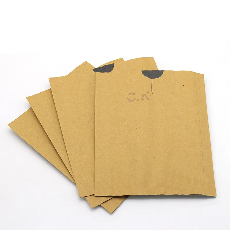 Gravur Sac En Papier Bolsa De ถุงกระดาษพิมพ์ยอมรับการปรับแต่งกระดาษคราฟท์สำหรับกระดาษขี้ผึ้งผลไม้อาหารและเครื่องดื่ม
