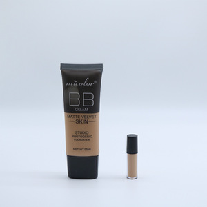 Fond de Teint Correcteur Anti-Sébum Hydratant Imperméable Couvrance Longue Durée Crème <span class=keywords><strong>BB</strong></span> Bronze - Product Image 4