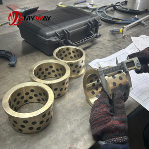 แผ่นไกด์ทองแดงแบบหล่อลื่นในตัวเกรดอุตสาหกรรมชิ้นส่วนแม่พิมพ์กราไฟท์ทนต่อการสึกหรอสำหรับงานหนักและโหลดอุณหภูมิสูง - Product Image 5