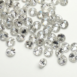 Pietra di Moissanite a Doppio Foro 3mm-6.5mm, Foro da 0.7mm, Colore Bianco D, Forma Rotonda, Gemme Sciolte di Moissanite - Product Image 6