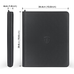 Álbum de Cartas Coleccionables con Cierre y 9 Bolsillos, Color PU, Personalizable con Logotipo, para Cartas Deportivas - Product Image 2