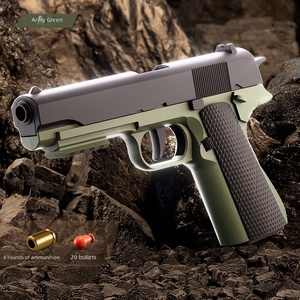 Pistolet à balles molles modèle 1911, jouet en plastique pour <span class=keywords><strong>jeux</strong></span> <span class=keywords><strong>de</strong></span> <span class=keywords><strong>tir</strong></span> en plein air - Product Image 2