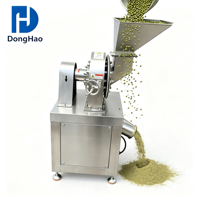 Moulin à grains à disque denté en acier inoxydable pour céréales sèches, machine à moudre le blé, le riz et le maïs