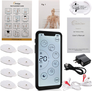 Kas relax ve ton masajı elektrik ems kas stimülatörü tedavi fizyoterapi darbe masaj ağrı kesici - Product Image 4