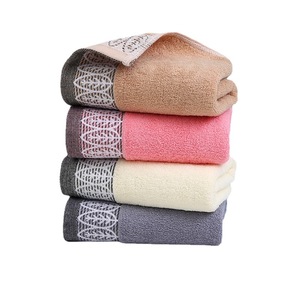 Toallas Faciales de Algodón Puro 35x75cm, Gruesas, Absorbentes, Sin Pelusas, de Color Sólido, para Regalo, Rectangulares - Product Image 5