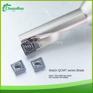 Chuanrun SF piccolo diametro U-trapano foratura punta taglierina integrata Teguk General QCMT inserto unico taglio integrato - Product Image 4