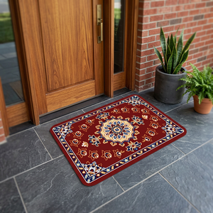 Alfombra de Piso Resistente, Lavable, Antideslizante, de Polipropileno Tejido de Primera Calidad, para Sala de Estar, Cocina, Entrada, Uso Comercial, Decorativa para Interiores - Product Image 2