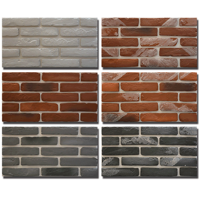 Classic Old Red Brick Tile Thin Brick Veneer