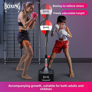 Support de sac de frappe autonome et réglable 120-160 cm Cobra avec base à ventouse pour adultes et enfants - Product Image 4