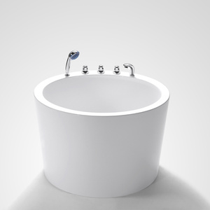 <span class=keywords><strong>Baignoire</strong></span> ronde à installer dans un coin de salle de bain ou de cuisine, très <span class=keywords><strong>petite</strong></span>, profonde, pour bains relaxants, baignoires et spas japonais - Product Image 1